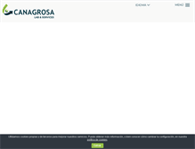Tablet Screenshot of canagrosa.com